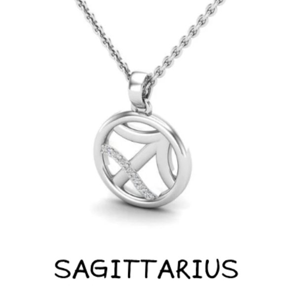 NWT Zodiac Medallion Necklace - 925 Sterling Silver - Picture 4 of 12